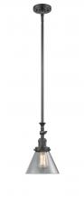 Innovations Lighting 206-OB-G42-LED - Cone - 1 Light - 8 inch - Oil Rubbed Bronze - Stem Hung - Mini Pendant