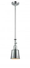  206-PC-M9-PC - Addison - 1 Light - 5 inch - Polished Chrome - Stem Hung - Mini Pendant