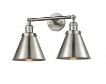  208-SN-M13-SN - Appalachian - 2 Light - 18 inch - Brushed Satin Nickel - Bath Vanity Light