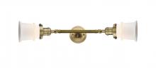 Innovations Lighting 208L-BB-G181S - Canton - 2 Light - 6 inch - Brushed Brass - Bath Vanity Light