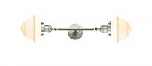  208L-SN-G531 - Oxford - 2 Light - 8 inch - Brushed Satin Nickel - Bath Vanity Light