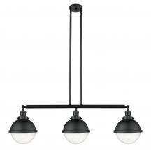  213-BK-HFS-84-BK - Hampden - 3 Light - 42 inch - Matte Black - Stem Hung - Island Light