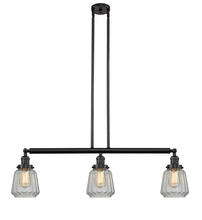  213-OB-G142 - Chatham - 3 Light - 39 inch - Oil Rubbed Bronze - Stem Hung - Island Light