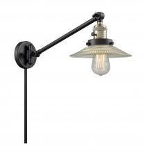  237-BAB-G2 - Halophane - 1 Light - 9 inch - Black Antique Brass - Swing Arm