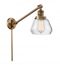  237-BB-G172-LED - Fulton - 1 Light - 8 inch - Brushed Brass - Swing Arm