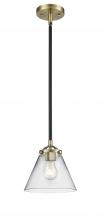  284-1S-BAB-G42 - Cone - 1 Light - 8 inch - Black Antique Brass - Cord hung - Mini Pendant