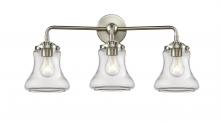  284-3W-SN-G192 - Bellmont - 3 Light - 24 inch - Brushed Satin Nickel - Bath Vanity Light