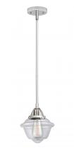  288-1S-PC-G532 - Oxford - 1 Light - 8 inch - Polished Chrome - Cord hung - Mini Pendant