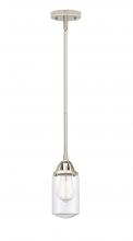 Innovations Lighting 288-1S-PN-G312 - Dover - 1 Light - 5 inch - Polished Nickel - Cord hung - Mini Pendant