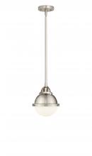  288-1S-SN-HFS-61-SN - Hampden - 1 Light - 7 inch - Brushed Satin Nickel - Cord hung - Mini Pendant