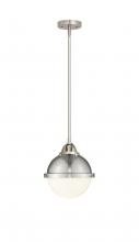  288-1S-SN-HFS-81-SN - Hampden - 1 Light - 9 inch - Brushed Satin Nickel - Cord hung - Mini Pendant