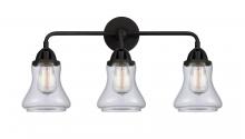  288-3W-BK-G192 - Bellmont - 3 Light - 24 inch - Matte Black - Bath Vanity Light