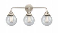  288-3W-PN-G204-6 - Beacon - 3 Light - 24 inch - Polished Nickel - Bath Vanity Light