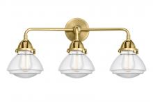  288-3W-SG-G322 - Olean - 3 Light - 25 inch - Satin Gold - Bath Vanity Light