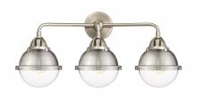  288-3W-SN-HFS-62-SN - Hampden - 3 Light - 25 inch - Brushed Satin Nickel - Bath Vanity Light