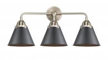  288-3W-SN-M13-BK - Appalachian - 3 Light - 26 inch - Brushed Satin Nickel - Bath Vanity Light