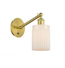  317-1W-SG-G341 - Hadley - 1 Light - 5 inch - Satin Gold - Sconce