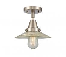  447-1C-SN-G2-LED - Halophane - 1 Light - 9 inch - Brushed Satin Nickel - Flush Mount