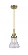  447-1S-AB-G192 - Bellmont - 1 Light - 7 inch - Antique Brass - Mini Pendant