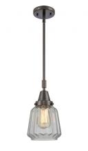  447-1S-OB-G142 - Chatham - 1 Light - 7 inch - Oil Rubbed Bronze - Mini Pendant