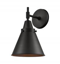  447-1W-BK-M13-BK - Appalachian - 1 Light - 8 inch - Matte Black - Sconce