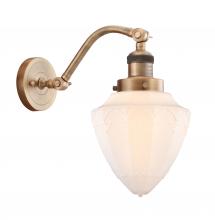  515-1W-BB-G661-7 - Bullet - 1 Light - 7 inch - Brushed Brass - Sconce