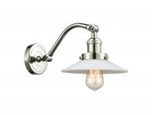  515-1W-PN-G1 - Halophane - 1 Light - 9 inch - Polished Nickel - Sconce