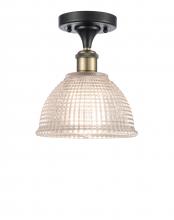 Innovations Lighting 516-1C-BAB-G422 - Arietta - 1 Light - 8 inch - Black Antique Brass - Semi-Flush Mount