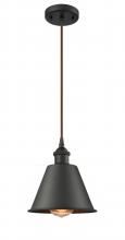  516-1P-OB-M8 - Smithfield - 1 Light - 7 inch - Oil Rubbed Bronze - Cord hung - Mini Pendant