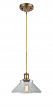  516-1S-BB-G132 - Orwell - 1 Light - 8 inch - Brushed Brass - Mini Pendant