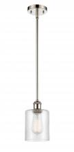  516-1S-PN-G112-LED - Cobbleskill - 1 Light - 5 inch - Polished Nickel - Mini Pendant