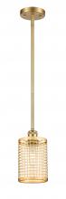 Innovations Lighting 516-1S-SG-M18-SG - Nestbrook - 1 Light - 5 inch - Satin Gold - Mini Pendant