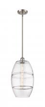  516-1S-SN-G557-10CL - Vaz - 1 Light - 10 inch - Brushed Satin Nickel - Mini Pendant