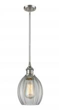  516-1S-SN-G82 - Eaton - 1 Light - 6 inch - Brushed Satin Nickel - Mini Pendant