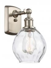  516-1W-SN-G362 - Waverly - 1 Light - 6 inch - Brushed Satin Nickel - Sconce