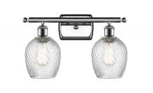  516-2W-PC-G292 - Salina - 2 Light - 16 inch - Polished Chrome - Bath Vanity Light