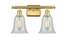  516-2W-SG-G2811 - Hanover - 2 Light - 16 inch - Satin Gold - Bath Vanity Light