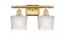  516-2W-SG-G402 - Niagara - 2 Light - 17 inch - Satin Gold - Bath Vanity Light