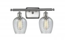  516-2W-SN-G292 - Salina - 2 Light - 16 inch - Brushed Satin Nickel - Bath Vanity Light