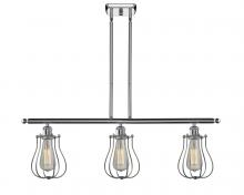  516-3I-PC-CE513 - Muselet - 3 Light - 36 inch - Polished Chrome - Cord hung - Island Light