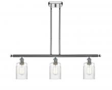  516-3I-PC-G342 - Hadley - 3 Light - 36 inch - Polished Chrome - Cord hung - Island Light