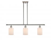  516-3I-PN-G341 - Hadley - 3 Light - 36 inch - Polished Nickel - Cord hung - Island Light