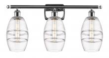  516-3W-PC-G557-6CL - Vaz - 3 Light - 26 inch - Polished Chrome - Bath Vanity Light