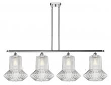  516-4I-PC-G212 - Springwater - 4 Light - 50 inch - Polished Chrome - Cord hung - Island Light