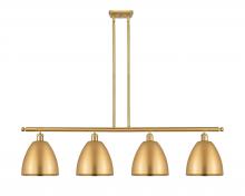 Innovations Lighting 516-4I-SG-MBD-9-SG - Bristol - 4 Light - 48 inch - Satin Gold - Cord hung - Island Light