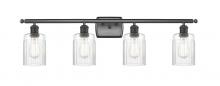  516-4W-OB-G342 - Hadley - 4 Light - 35 inch - Oil Rubbed Bronze - Bath Vanity Light