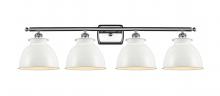 Innovations Lighting 516-4W-PC-M14-W - Adirondack - 4 Light - 38 inch - Polished Chrome - Bath Vanity Light