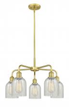  516-5CR-SG-G2511 - Caledonia - 5 Light - 23 inch - Satin Gold - Chandelier