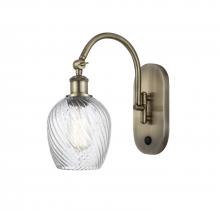  518-1W-AB-G292 - Salina - 1 Light - 6 inch - Antique Brass - Sconce