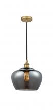  616-1P-BB-G93-L - Fenton - 1 Light - 11 inch - Brushed Brass - Cord hung - Mini Pendant